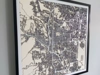 Colorado Springs Street Carving Map