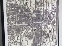 Des Moines Street Carving Map