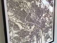 Richmond Street Carving Map