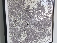 Glasgow Street Carving Map