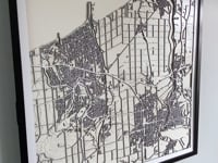 St. Catharines-Niagara Street Carving Map