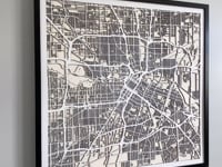 Houston Street Carving Map