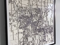 Ann Arbor Street Carving Map