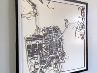 Laden und Abspielen von Videos im Galerie-Viewer, San Francisco Street Carving Map (Sold Out)
