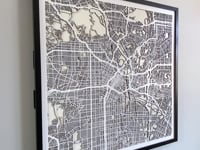 Los Angeles (Downtown) Street Carving Map