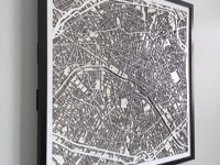 Paris Street Carving Map (Sold Out)