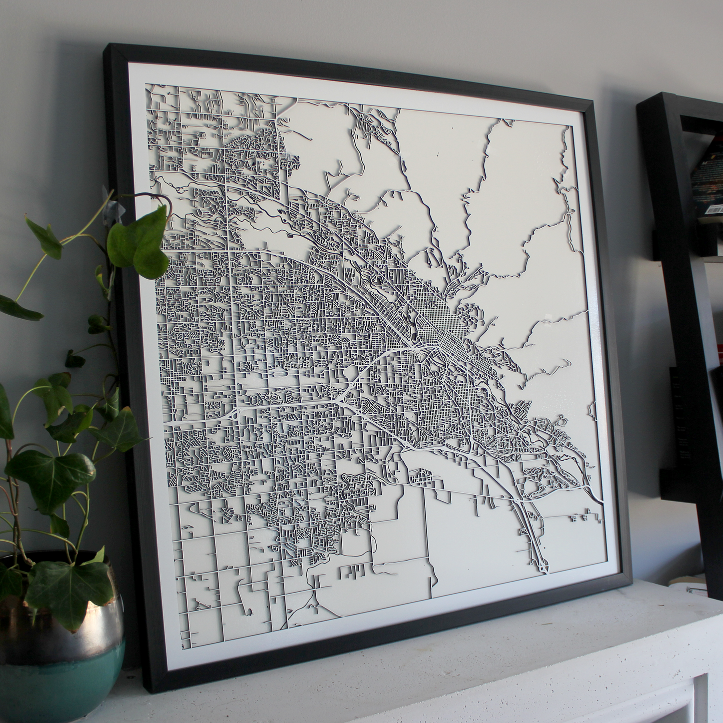 Boise Street Carving Map (Sold Out) (4430806286451)