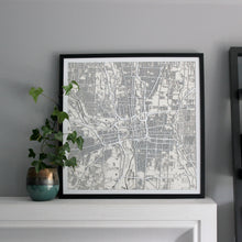 Lade das Bild in den Galerie-Viewer, Columbus Street Carving Map (Sold Out) (1654079160371)
