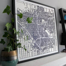 Lade das Bild in den Galerie-Viewer, Fresno Street Carving Map (Sold Out) (2029030801459)
