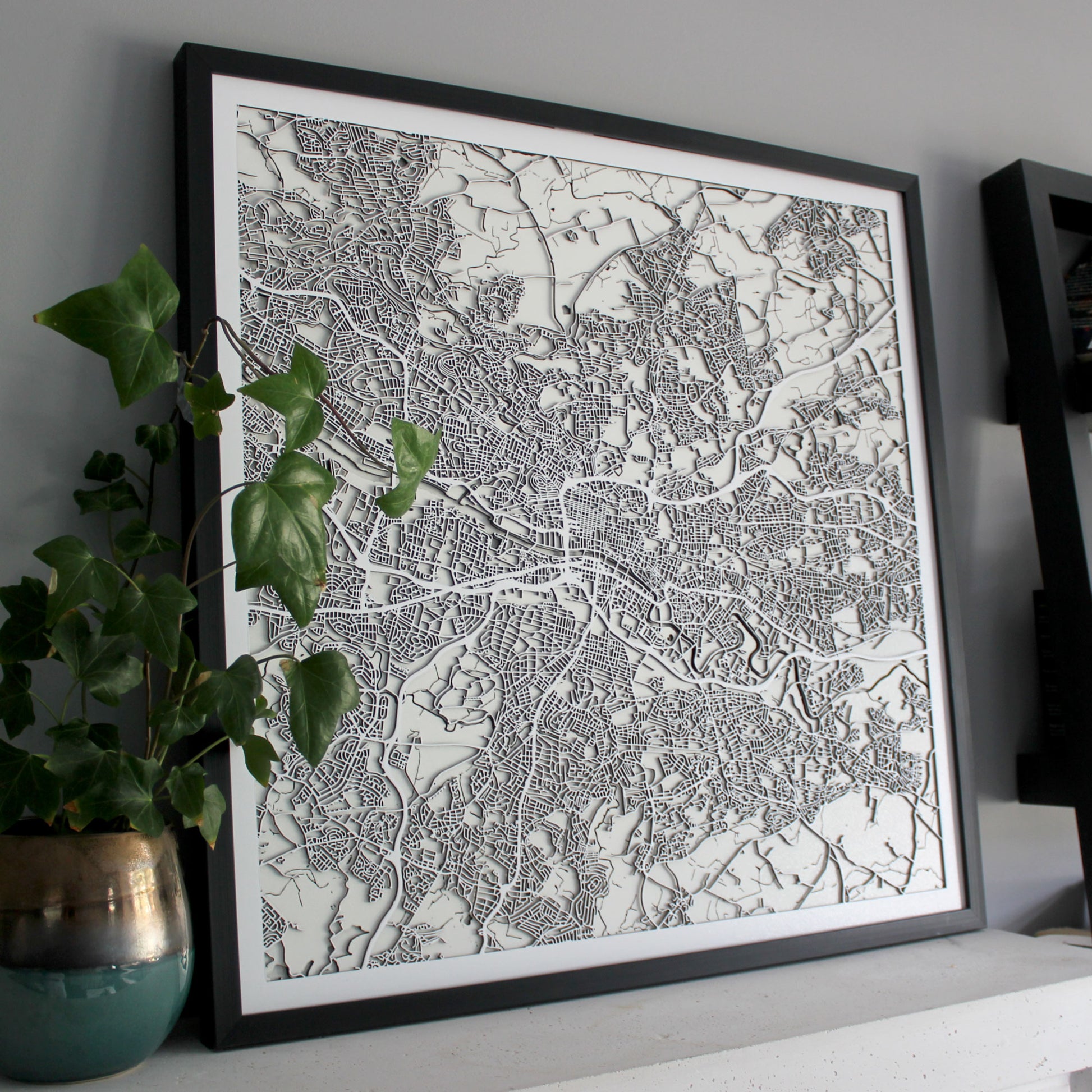 Glasgow Street Carving Map (Sold Out) (2215451623475)