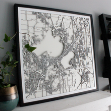Lade das Bild in den Galerie-Viewer, Madison Street Carving Map (Sold Out) (4374404300915)
