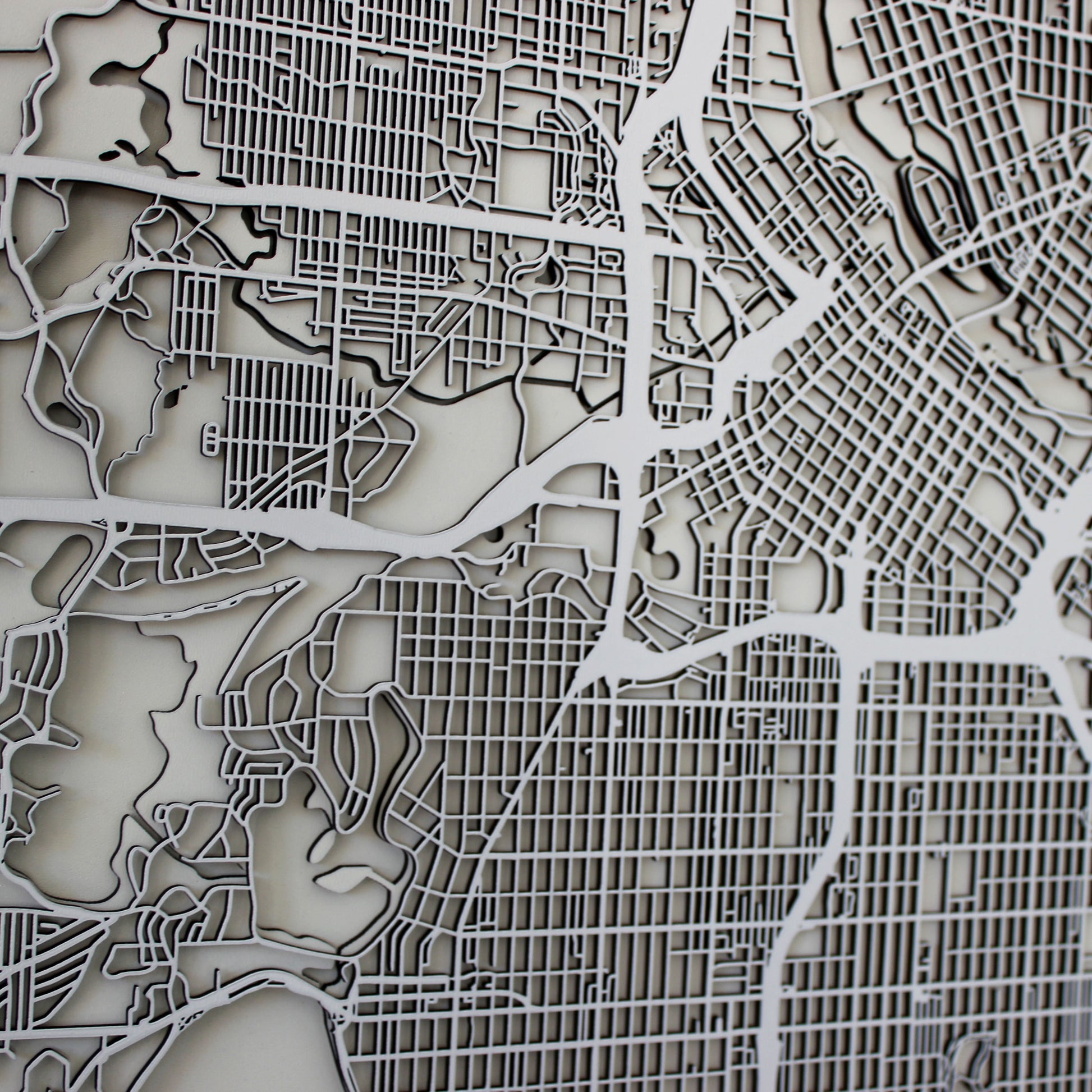 Minneapolis Street Carving Map (Sold Out) (1729153794099)