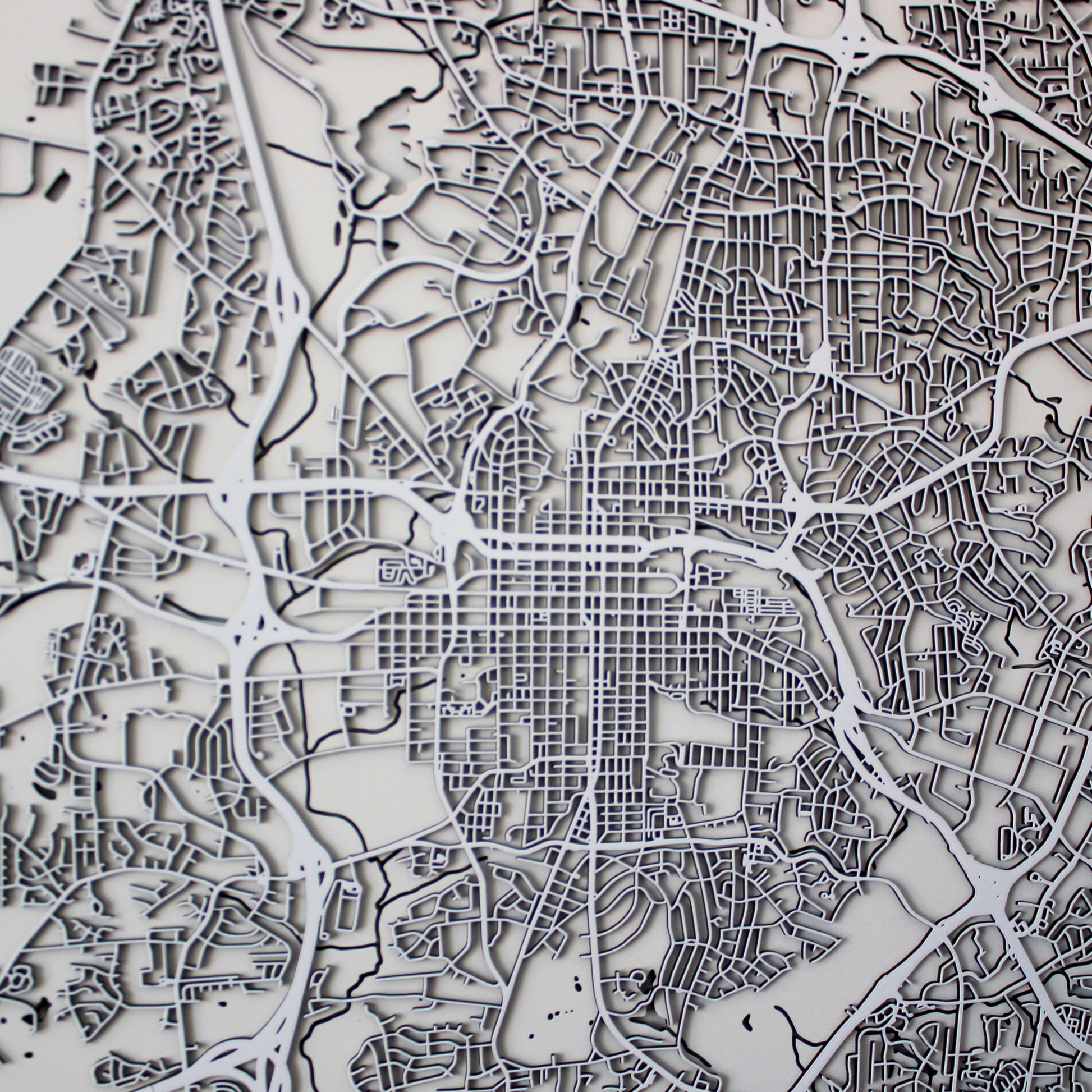 Raleigh Street Carving Map (Sold Out) (1819840643123)