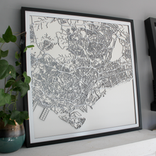 Lade das Bild in den Galerie-Viewer, Singapore Street Carving Map (Sold Out) (4480341999731)
