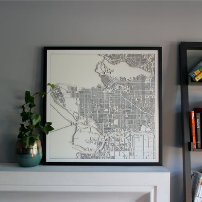 Vancouver Street Carving Map (Sold Out) (1448773713971)