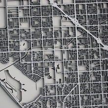 Lade das Bild in den Galerie-Viewer, Huntington Beach Street Carving Map (4443473739891)

