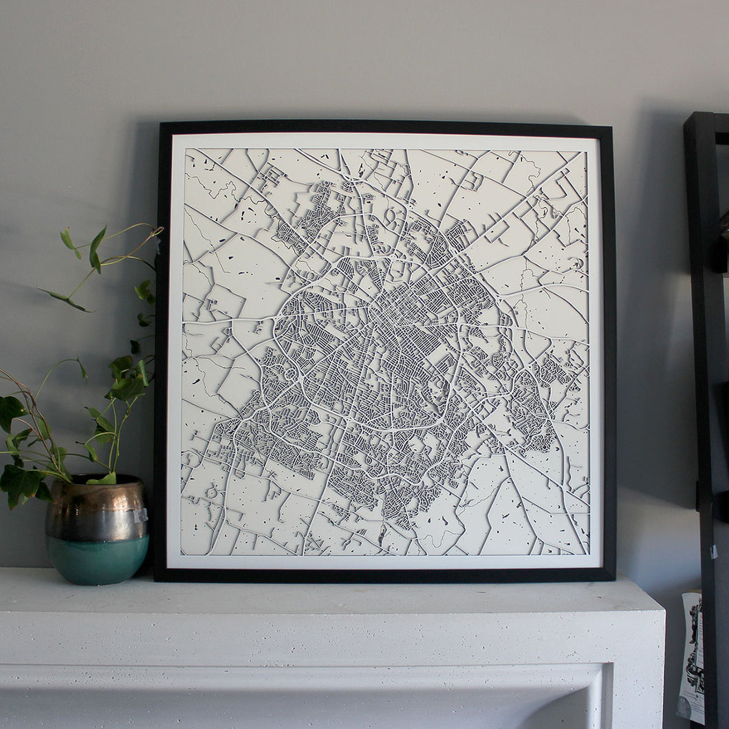 Lexington Street Carving Map (Sold Out)