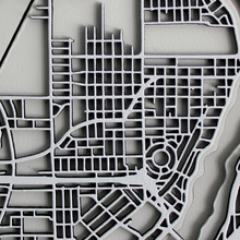 Lade das Bild in den Galerie-Viewer, St. Catharines-Niagara Street Carving Map (Sold Out) (4423588642931)
