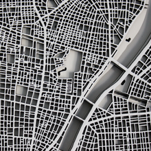 Lade das Bild in den Galerie-Viewer, Tokyo Street Carving Map (4430794883187)
